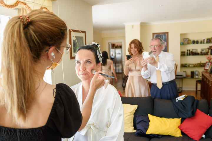 Preparação no dia c - make e cabelo - 15