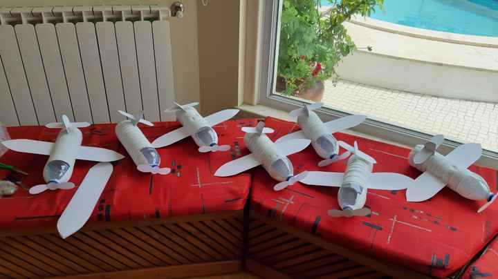 Os Aviões (decoração Diy) - 1