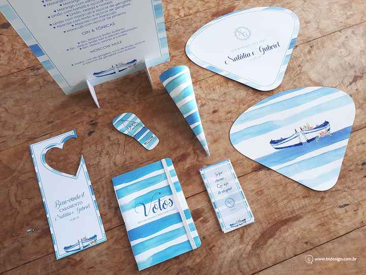 Identidade visual de um casamento - 21
