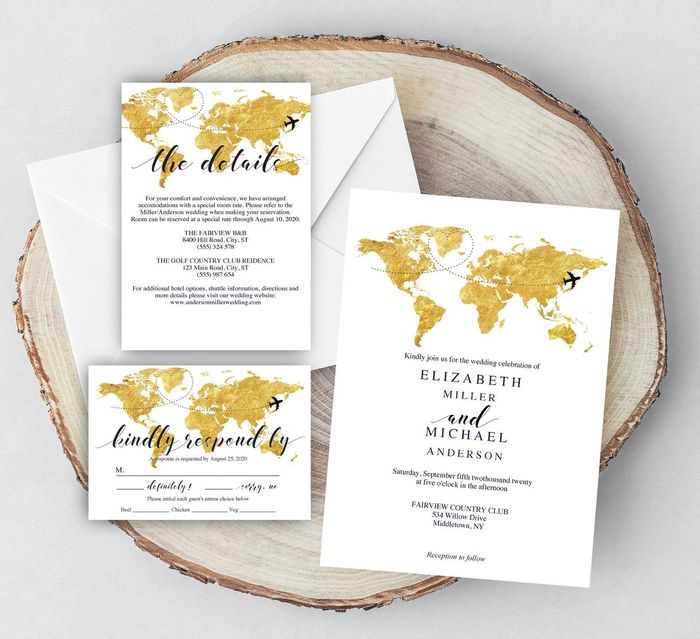 Inspirações - Convite Tema Viagens 13