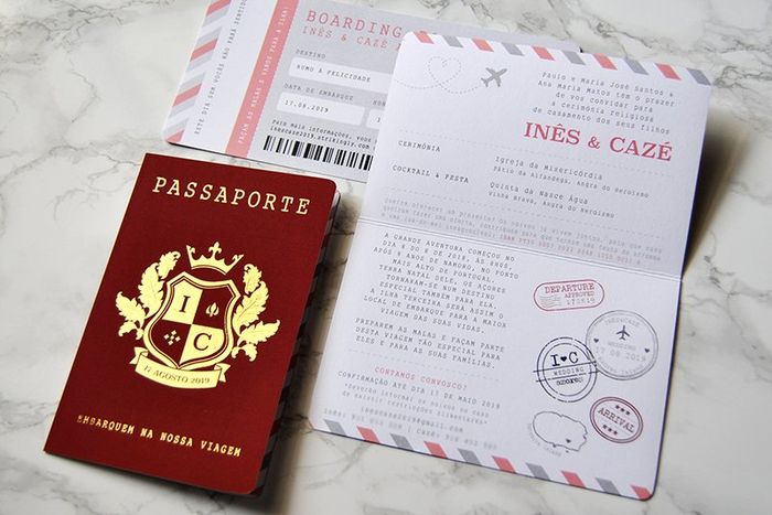Inspirações - Convite Tema Viagens 6