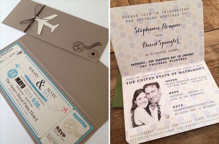 Inspirações - Convite Tema Viagens 4