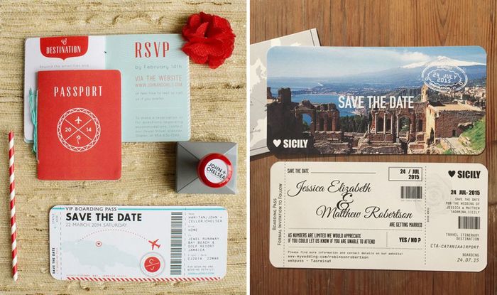 Inspirações - Convite Tema Viagens 11