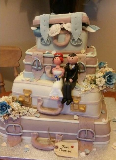 Bolos de Casamento - Opções bem diferentes - 4