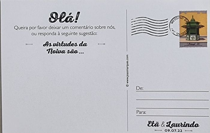 Contagem Decrescente: Faltam 3 dias! –  Postais e Cartão de Agradecimento (Sinalética de Casamento DIY) 2.0 5