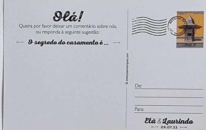 Contagem Decrescente: Faltam 3 dias! –  Postais e Cartão de Agradecimento (Sinalética de Casamento DIY) 2.0 6