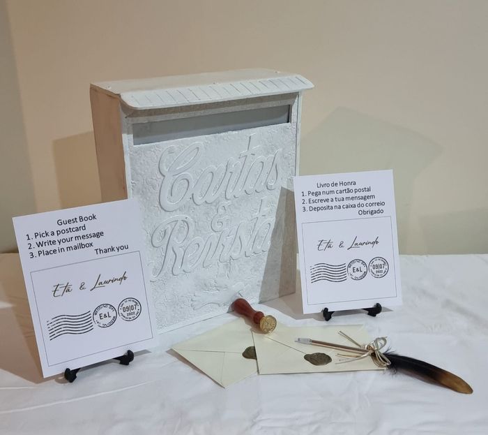 Contagem Decrescente: Faltam 3 dias! –  Postais e Cartão de Agradecimento (Sinalética de Casamento DIY) 2.0 10