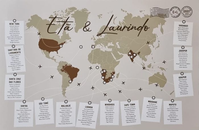 Este seating plan: Aceitas ou Rejeitas? 1