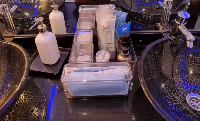 Habemus kit toilete senhoras feito.. o kit dos senhores está em progresso!!! 5