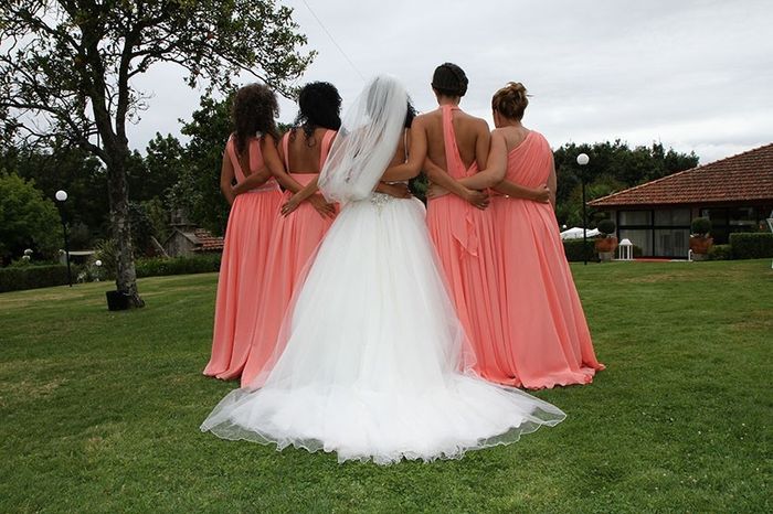 as melhores damas de honor ja na quinta