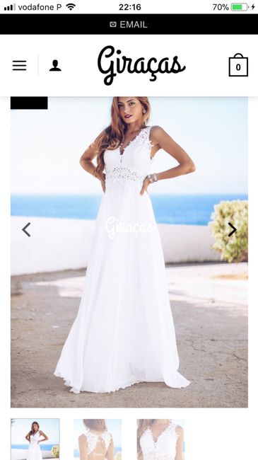 Casamento Civil - vestido  1