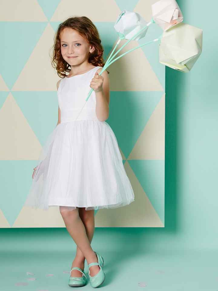 Vestido das meninas das alianças