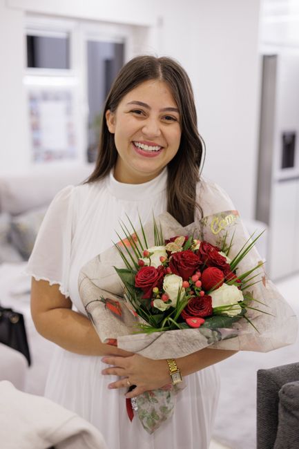 Nosso jantar de noivado: um pedido, duas surpresas e muitos corações tocados. 3