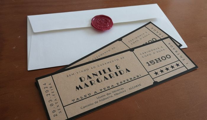 Convites de Casamento Galvão & Guerreiro - 1