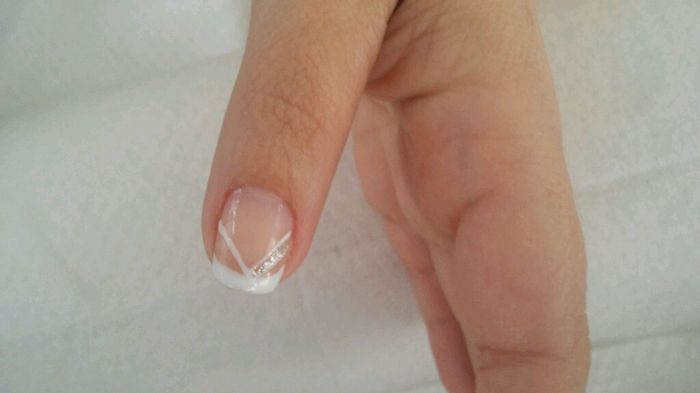 Unhas de gel, gelinho, verniz normal - 1