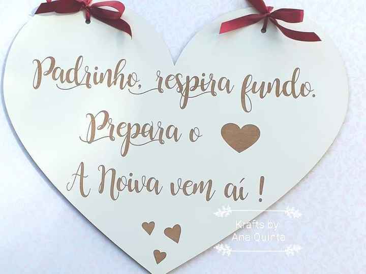 Placas de madeira - meninos das alianças - 1