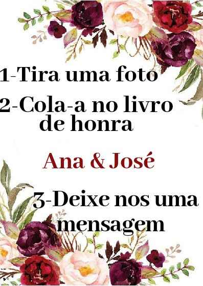 Placa da mensagem - 1