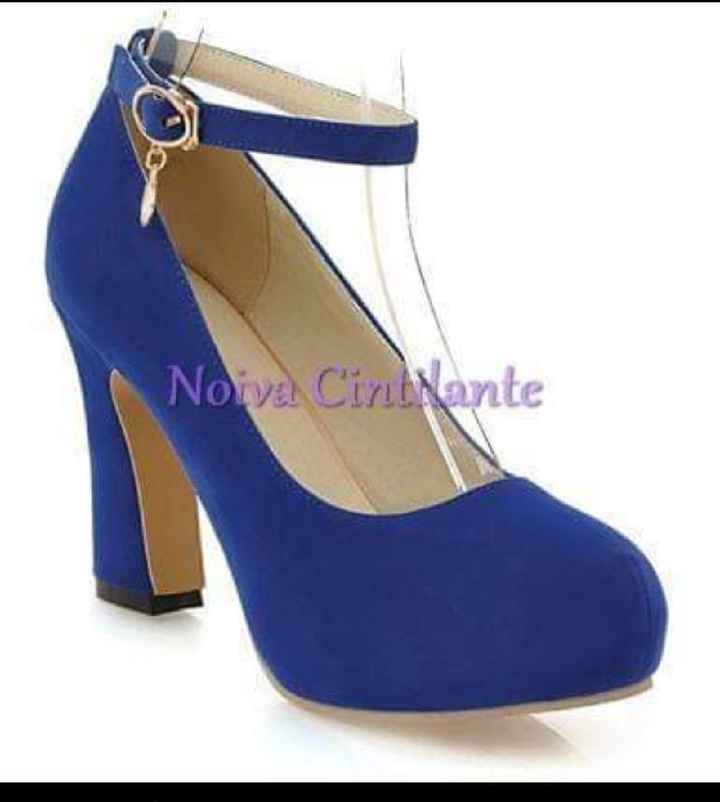 Sandália/sapato azul - 7