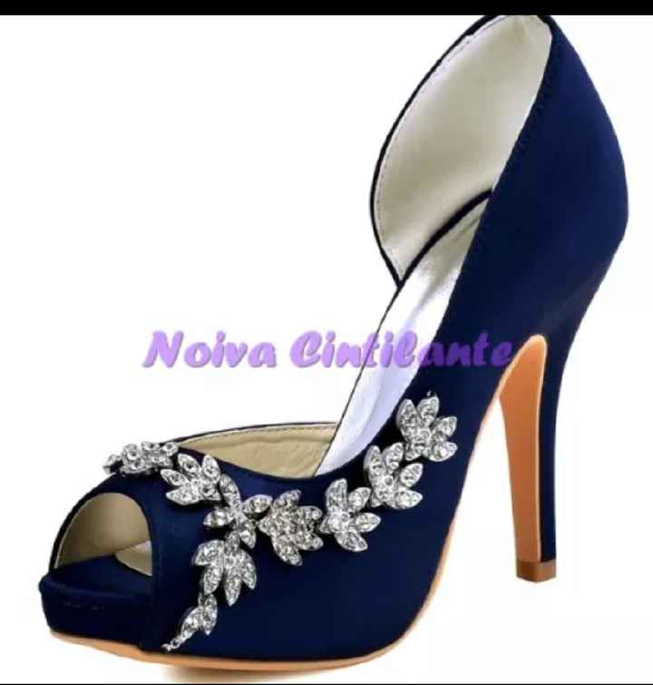 Sandália/sapato azul - 8
