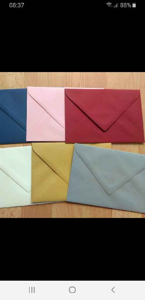 Envelopes para convites - 1