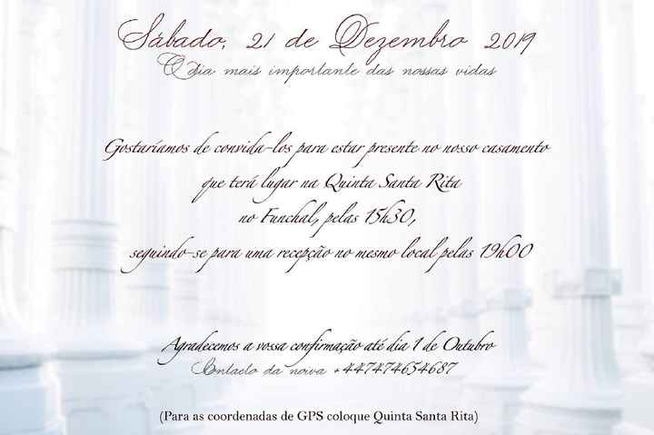 Convites - 1