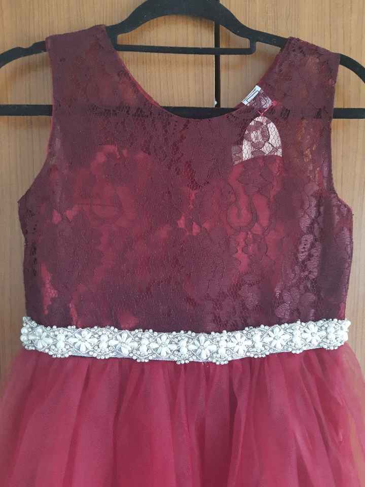 Sapatos +vestido das daminhas - 3