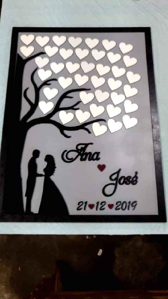 Placas da entrada da Noiva - 2