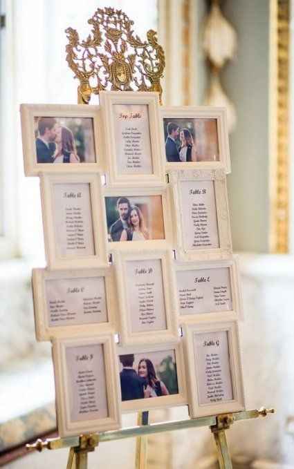 Seating plan com moldura - 1