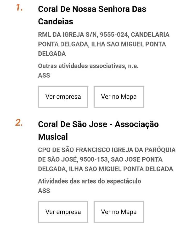 Coros para igreja em sao miguel açores - 1