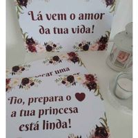 Placas de madeira - 1