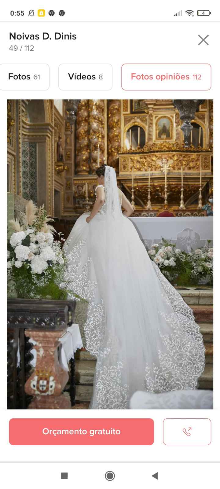 o meu Vestido escolhido vs um vestido lindo que experimentei - 4