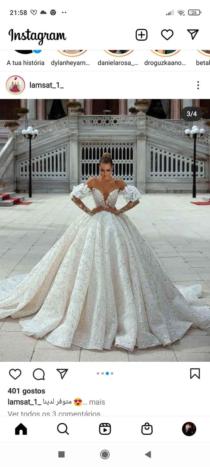 Vestido extravagante 🙏😘❤️🍀 - 1