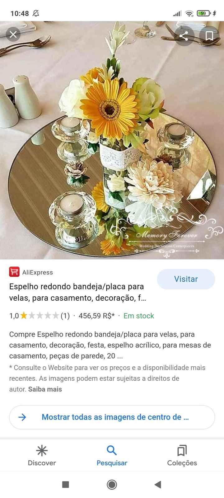 Centro de mesa dos convidados. Qual vai ser o vosso ou qual foi? - 2