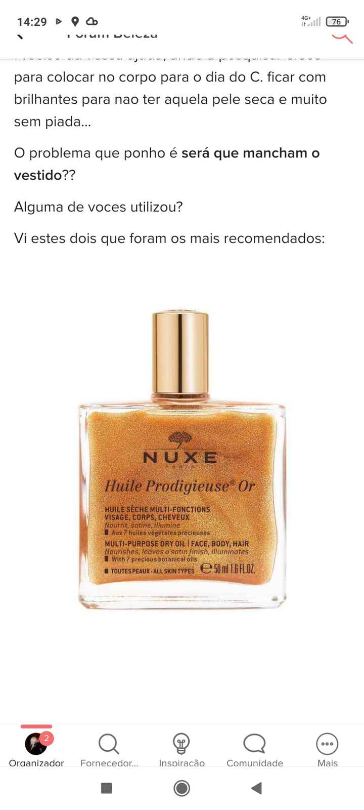 Óleos para o corpo - 1