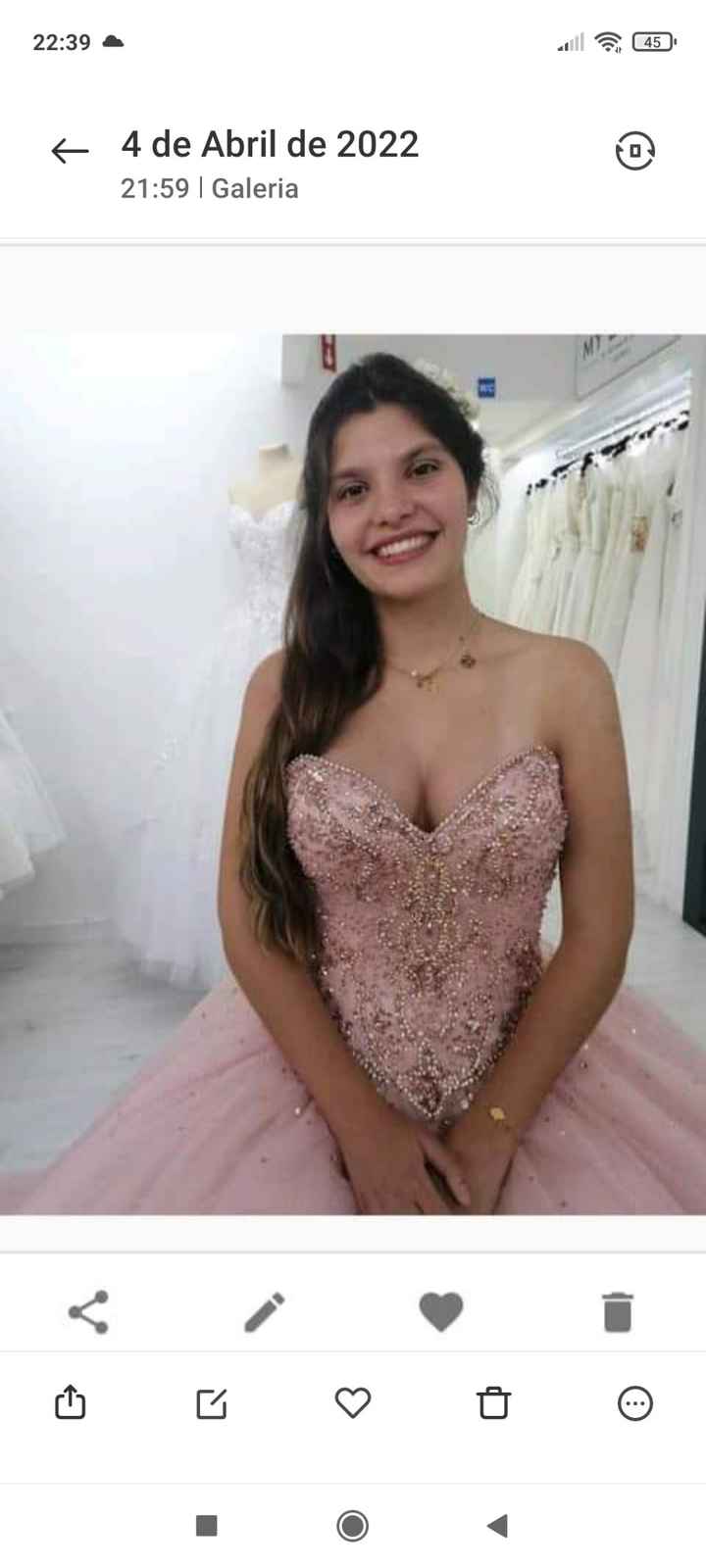 Aqui alguém se casou de rosa? - 1