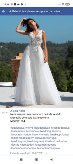 Vestido/macacão  de casamento - 3