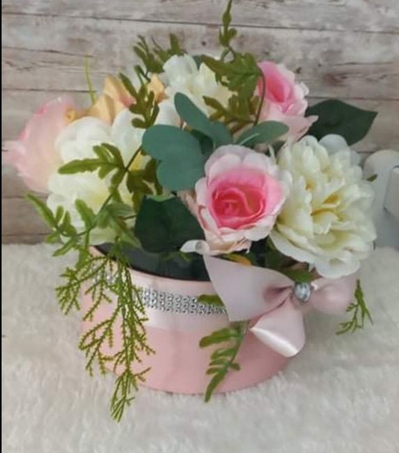 Adorei o meu centro de mesa 😃 2