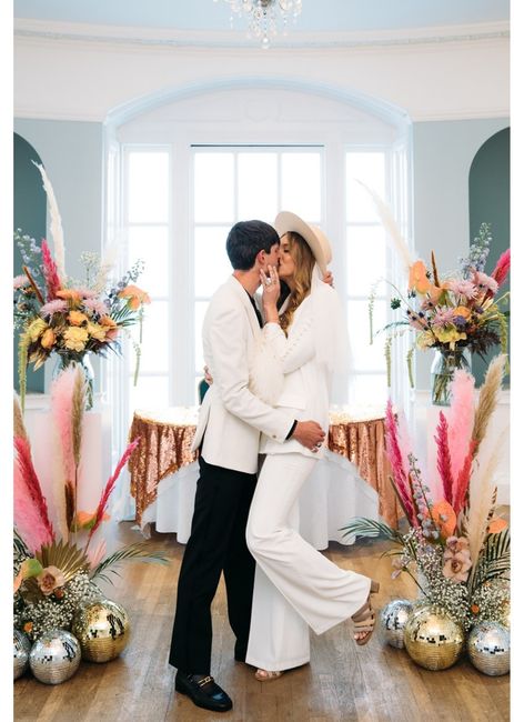 e que tal casar de calças e chapéu? 6