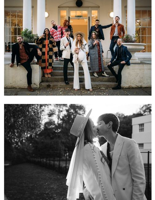 e que tal casar de calças e chapéu? 7