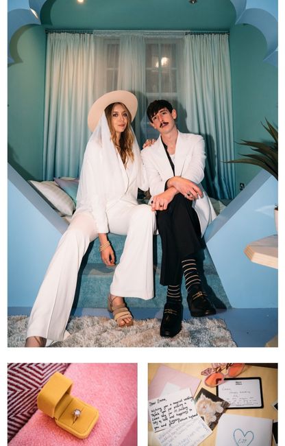 e que tal casar de calças e chapéu? 11