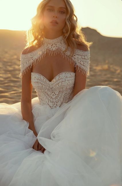 Vestido com ou sem bolero? 😘🙏🍀❤️ 1