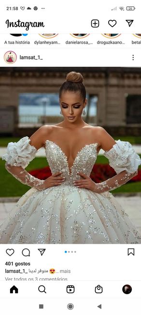 Vestido extravagante 🙏😘❤️🍀 2