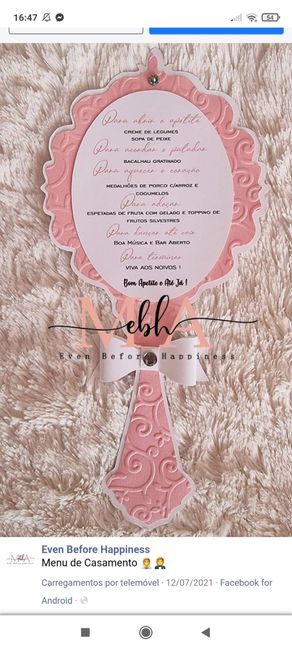 Qual destas ementas gostam mais? 1