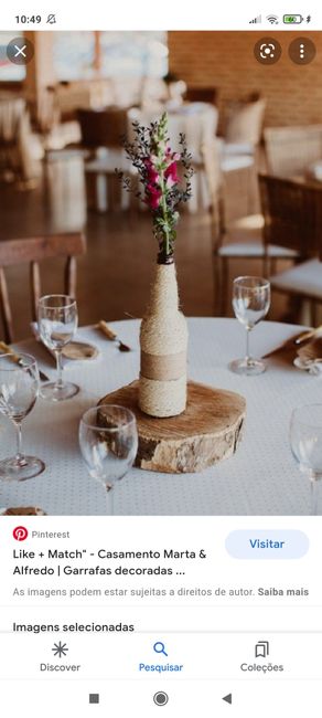 Centro de mesa dos convidados. Qual vai ser o vosso ou qual foi? 11