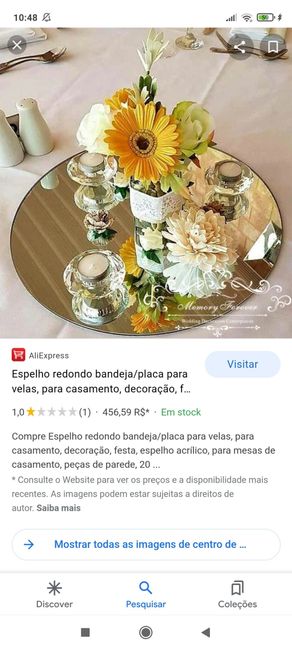 Centro de mesa dos convidados. Qual vai ser o vosso ou qual foi? 12