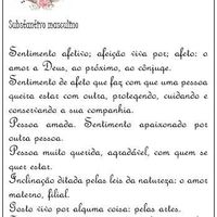 Marcador mesa tema sentimentos - impresso em cartão kraft - feito por mim
