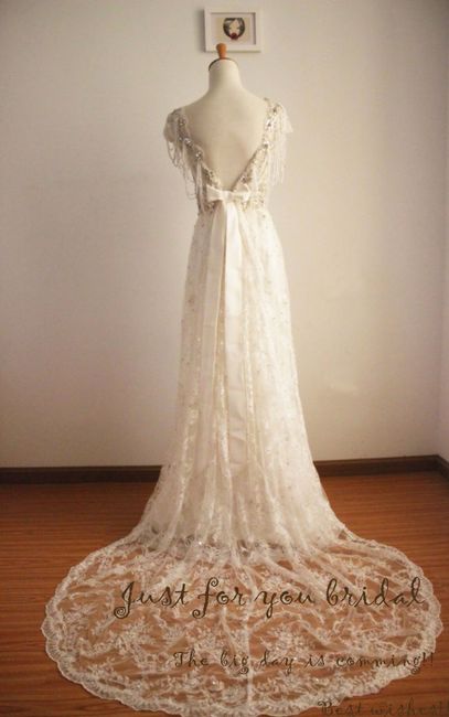 Costas do vestido