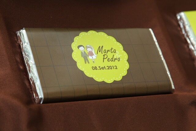 convite chocolate 