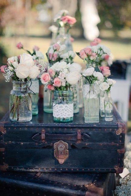 Inspiração- decoração com garrafas - 4