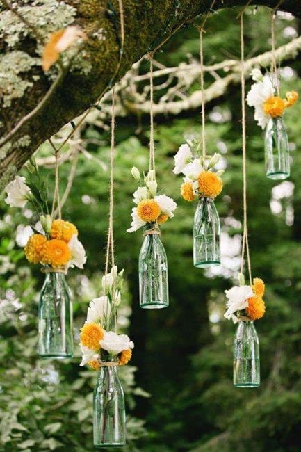 Inspiração- decoração com garrafas - 8